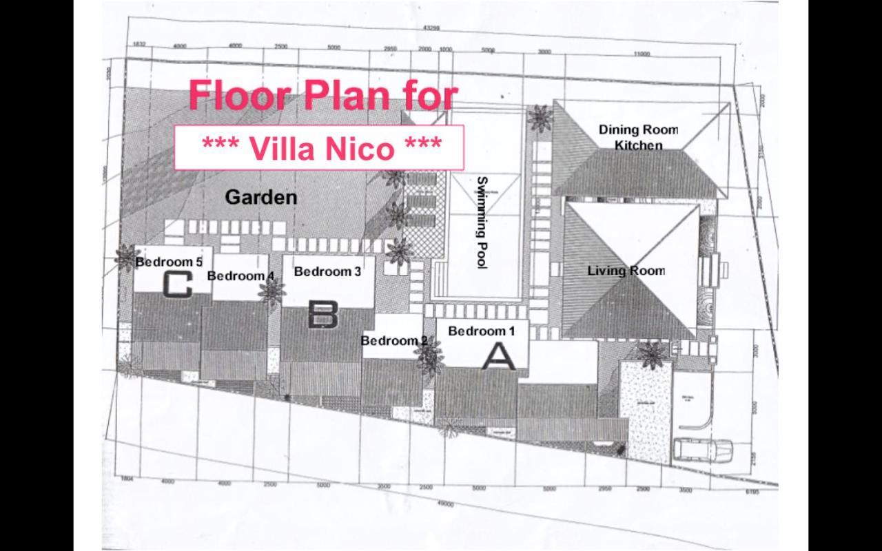 Villa Nico Canggu Exteriör bild